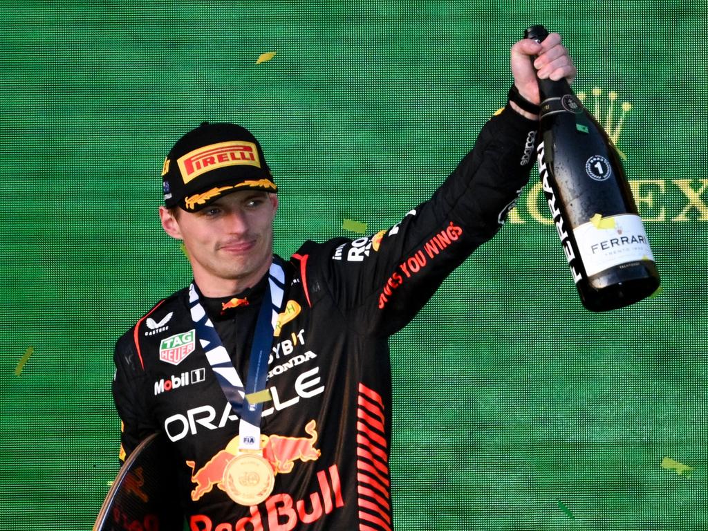 Will Red Bull’s Max Verstappen go back-to-back in Melbourne? Picture: AFP