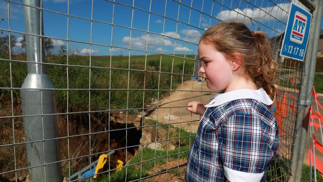 Suzanne fears for the safety of her young daughter Mia. Picture: AAP IMAGE / Angelo Velardo