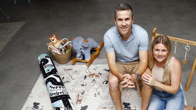 Freddy &amp; Co co-founders Amanda and Matt McKay. Picture: Tertius Pickard