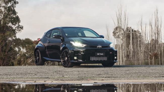 Toyota believes its performance rivals top hot hatches such as the VW Golf R and Honda Civic Type R.