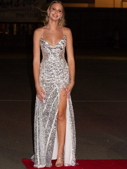 Sophie Blaine at the 2023 Bundaberg State High School Formal.