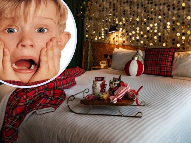 xmas themed hotel room in SA