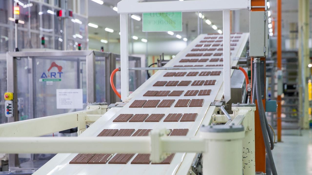 The Campbellfield factory in Melbourne is one of several Nestle sites in Australia. All will now be powered by wind power. Picture: Paul Jeffers / Supplied