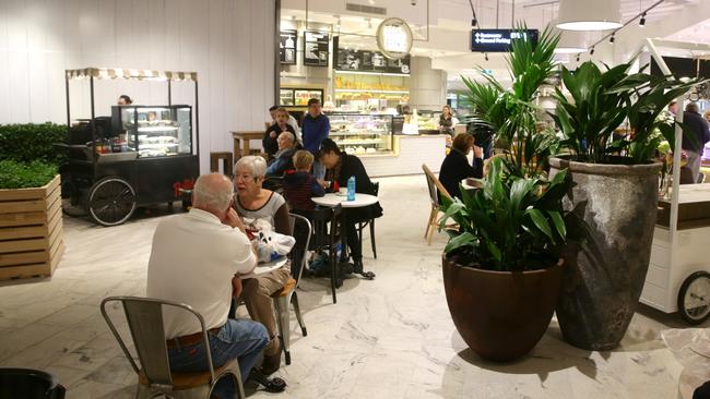 Kids like to hang out at Warringah Mall in large groups.