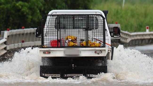 Flash flooding on key routes leads to traffic delays and hazardous driving conditions. File photo. Picture: Brendan Radke