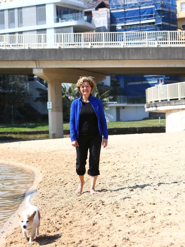 Northern Beaches Council deputy mayor Candy Bingham is leading a campaign against the replacement of the Freshwater class ferries. Picture: Damian Shaw