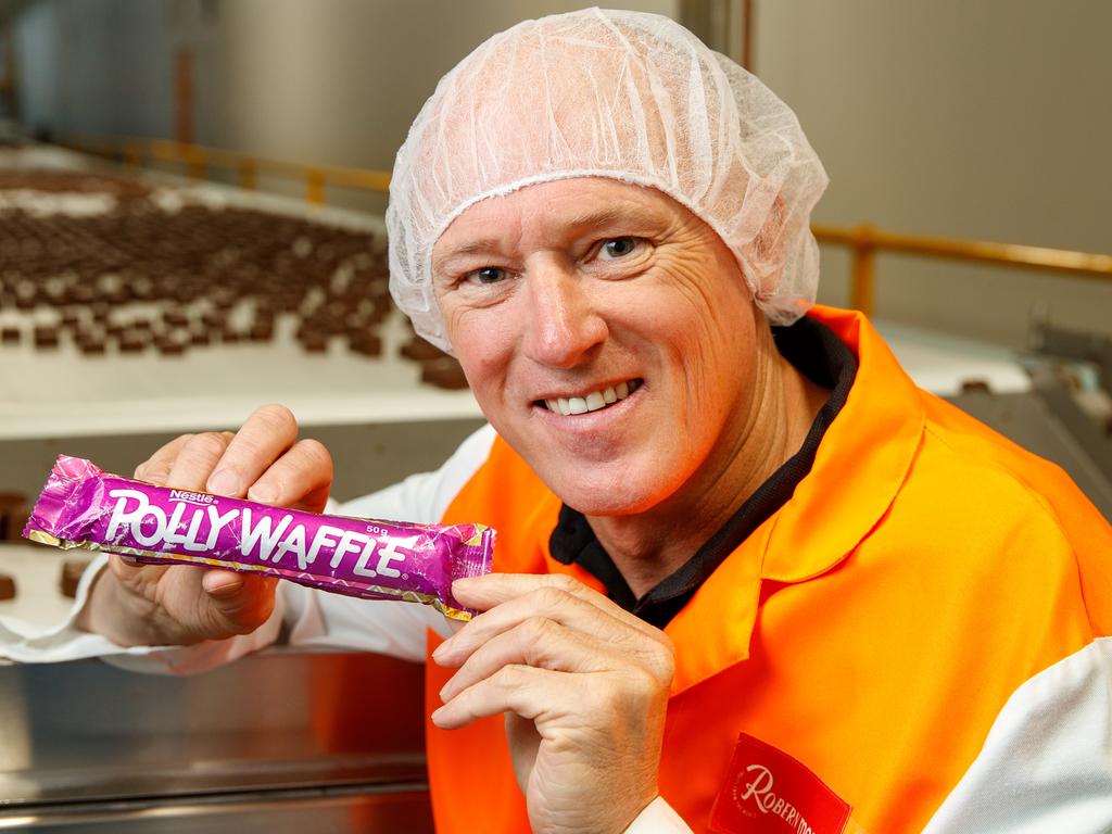 The Polly Waffle’s return has been laden with issues due to Covid, said Phil Sims, the CEO of Adelaide production company Robert Menz. Picture Matt Turner