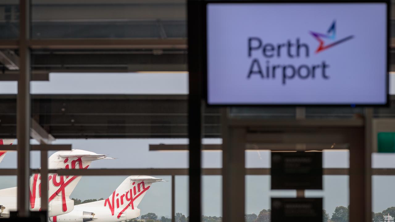 Perth Airport has said it just wants what is rightly its – from both Virgin and Qantas. Picture: AAP Image/Richard Wainwright.