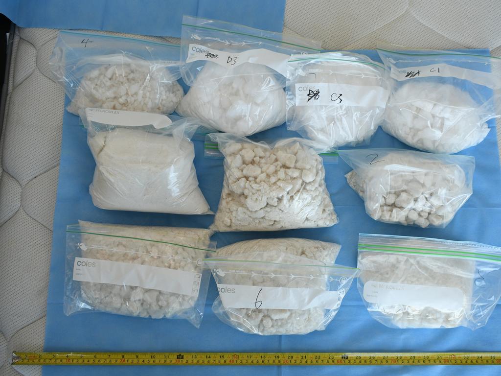 Two Malaysian nationals were charged with the alleged importation of 8kg of methamphetamine hidden inside a shipment of water filters sent to a Melbourne address. Picture: Supplied