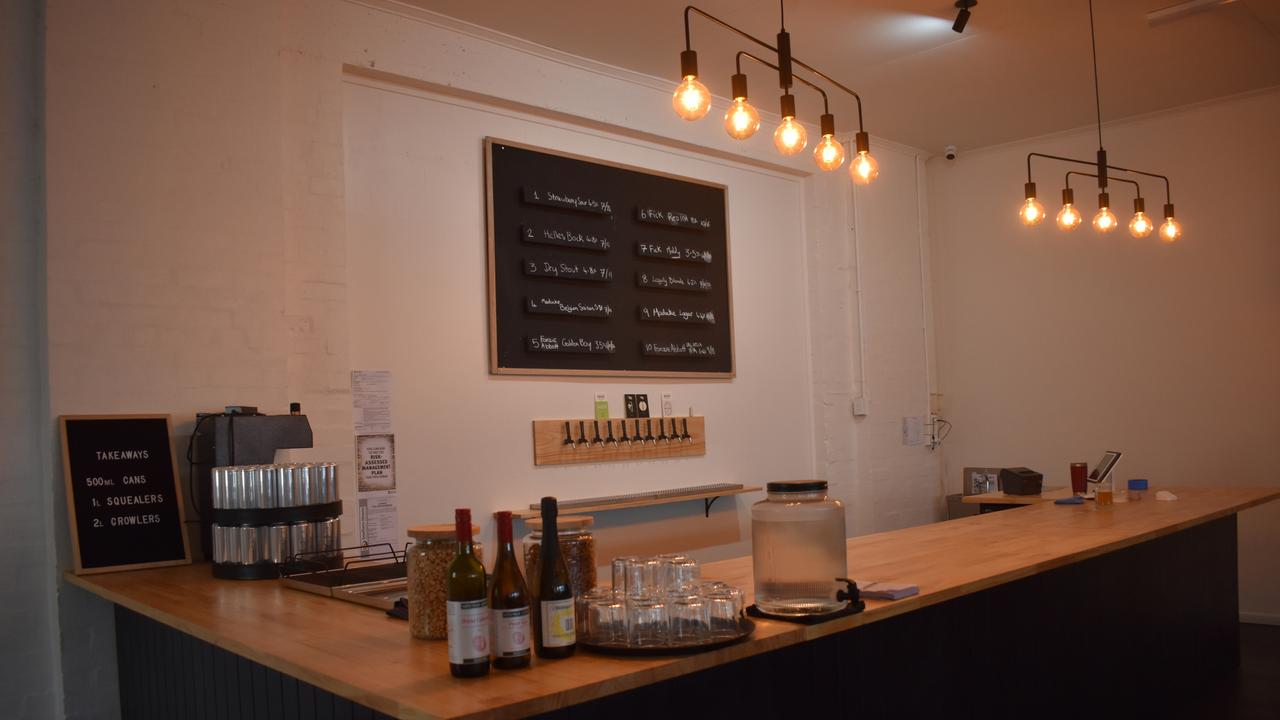 Psycho Suzie's Brewing is set to open on Fitzroy St, Warwick on Monday. Photo: Jessica Paul/Warwick Daily News