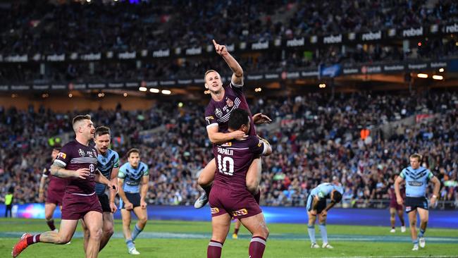 The NRL is committed to playing Origin this year. AAP Image/Joel Carrett.