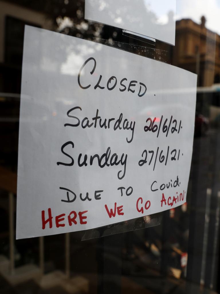 <span id="U802647500712kLB" style="font-size:14.67px;">B</span>usinesses have been forced to close during the lockdown, as streets turn into a ghost town. Picture: NCA NewsWire / Nikki Short