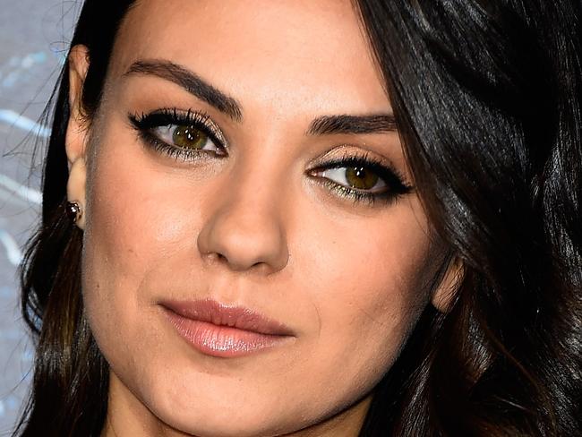 HOLLYWOOD, CA - FEBRUARY 02: Actress Mila Kunis arrives at the Premiere of Warner Bros. Pictures' "Jupiter Ascending" at TCL Chinese Theatre on February 2, 2015 in Hollywood, California. Frazer Harrison/Getty Images/AFP == FOR NEWSPAPERS, INTERNET, TELCOS & TELEVISION USE ONLY ==