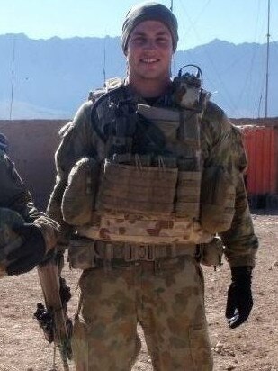 Adrian Sutter during his time in Afghanistan.