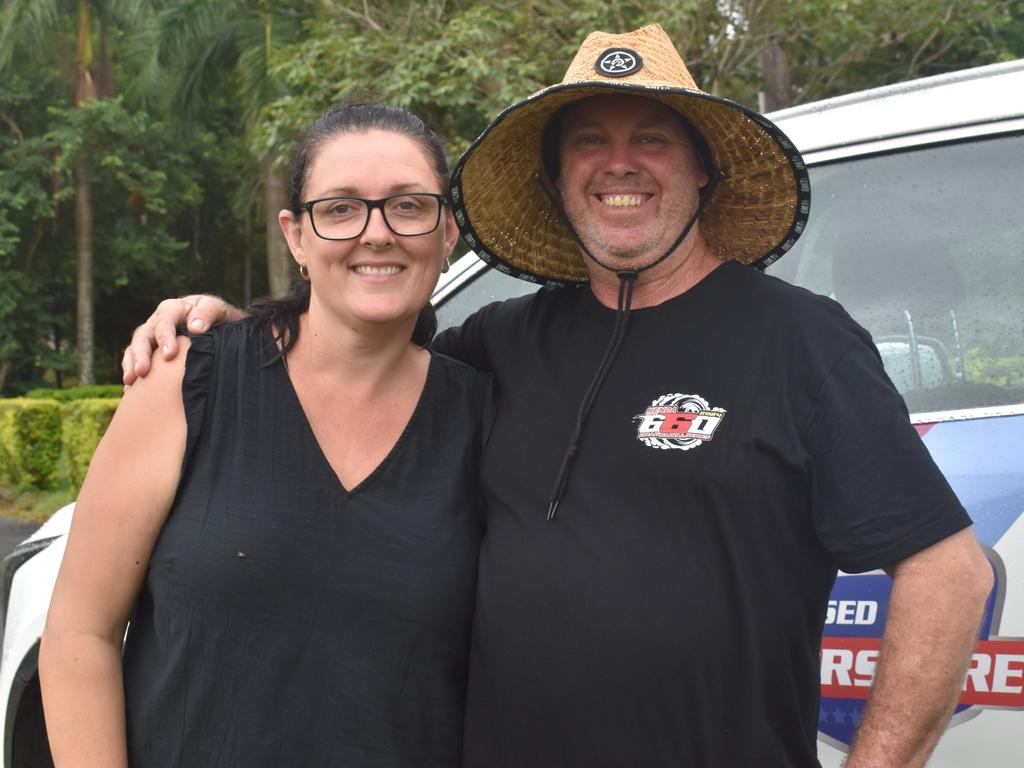 Rockhampton's Rebecca Miller and Wayne Downie at the CQ Capras versus Mackay Cutters under-17 and under-19 pre-season trials at Rugby Park, Rockhampton, on February 1, 2025.