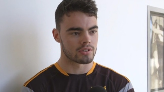 Hawthorn recruit Conor Nash has joined the club as an international rookie from Ireland. Picture: Hawthorn website