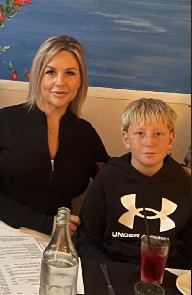 Gold Coast mum Jasmin Smith said her son Jardi was picking up dinner for the family when he was knocked off his bike by the wire on Aldi Bridge over Lake Orr, Varsity Lakes around 5.45pm on Thursday.