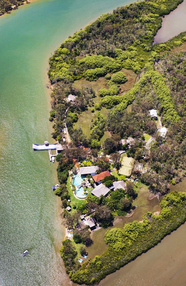 Makepeace Island in Noosa. Photo Lachie Millard