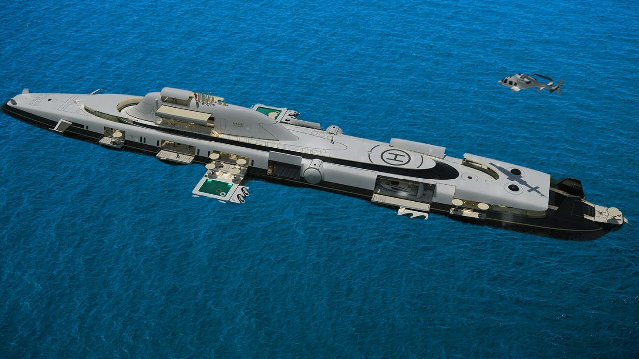Megalo M5: pierwszy na świecie podwodny okręt podwodny o wartości 3 miliardów dolarów