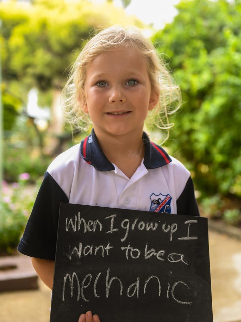 Lake Clarendon State School prep class of 2021. PHOTO: Ali Kuchel