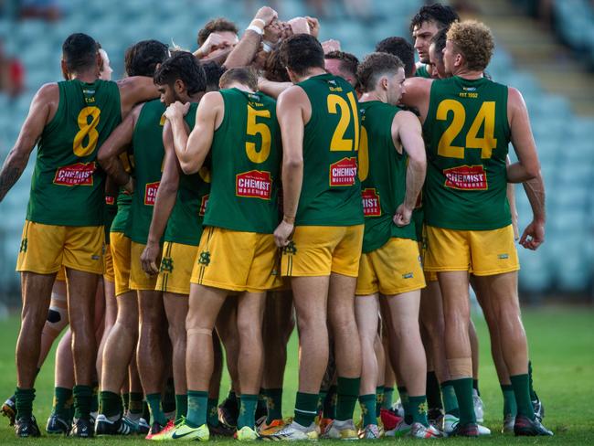 St Mary’s president Adrian Moscheni has revealed how the club plans to bounce back from an indifferent season off field and losing to Nightcliff in one of the best NTFL grand finals ever played. Pictures: Che Chorley