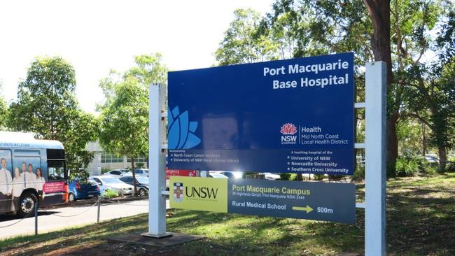 Port Macquarie Base Hospital.