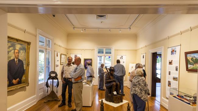 Official opening of Men in Yulgilbar at the Grafton Regional Gallery. The exhibition closes soon so don't miss your chance to see the historical display.