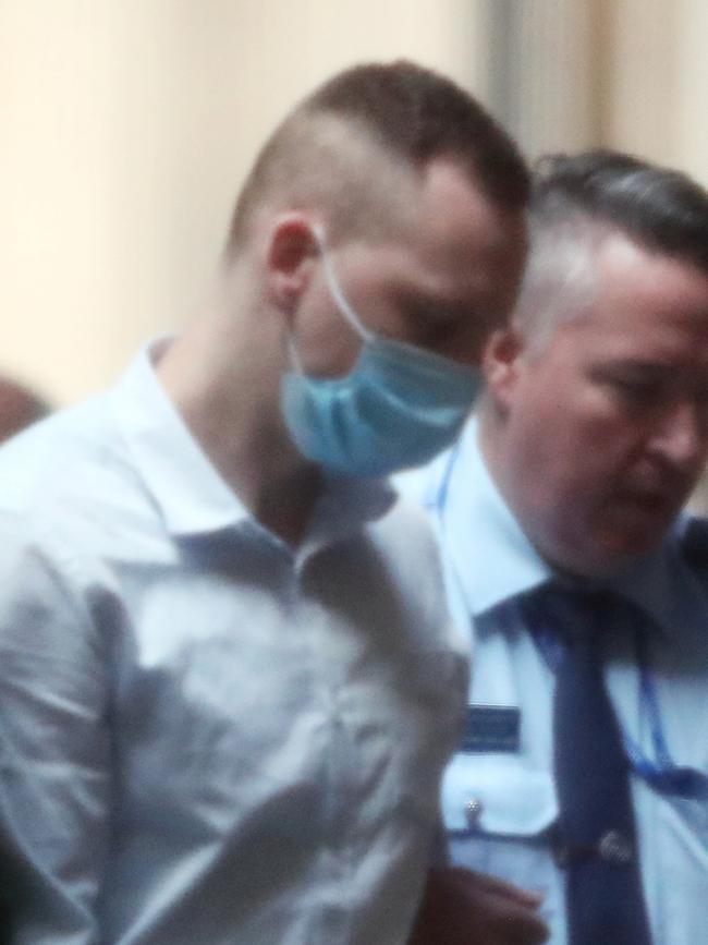 Rikki Smith (pictured), Albert Thorn and Jordan Bottom are on trial over the alleged vigilante murder of Mr Lyons. Picture: NCA NewsWire / David Geraghty