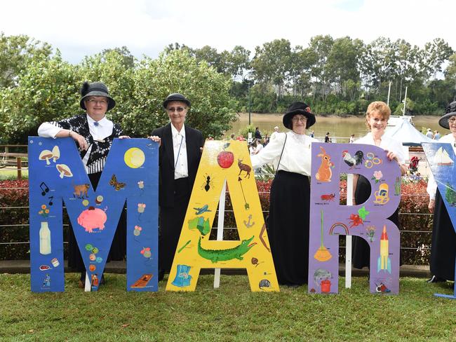 Mary Poppins Festival 2018 - Proud Mary's (L) Mary Lange, Joanne Jones, Dianne Grinter, Andrea Stevenson and Joy Newman.