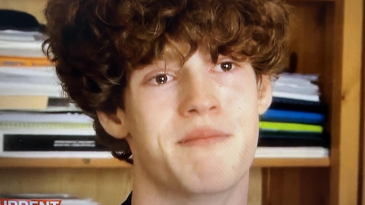 Twin brother Matteo is devastated he may be spilt up from his sister. Picture: Channel 9/ACA.