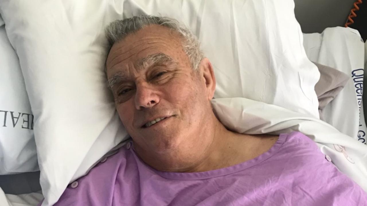 Former Wallabies coach and Sunshine Coast councillor John Connolly is in the fight of his life with serious spinal injuries after a fall earlier this month. Picture: Jo Connolly