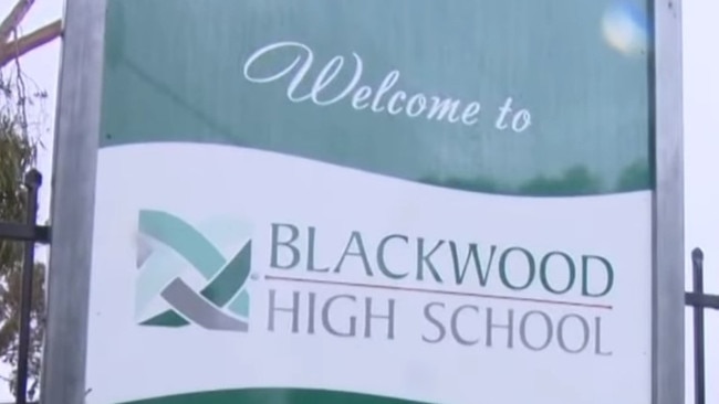 Blackwood High School has introduced a “circuit breaker” after a Covid outbreak. Picture: 7NEWS