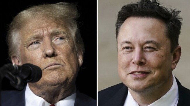 Donald Trump’s interview with Elon Musk has set a new benchmark for X. Picture: @TrealDonaldtrump on X