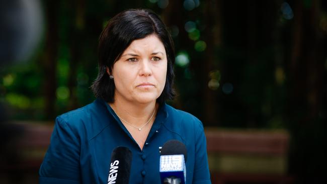 NT Minister Natasha Fyles has denied saying there will be no tourists in the NT during the Dry season, despite last month insisting travellers were not welcome here