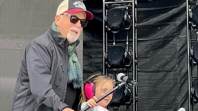 Billy Joel at the MCG ahead of his concert. Source: Instagram