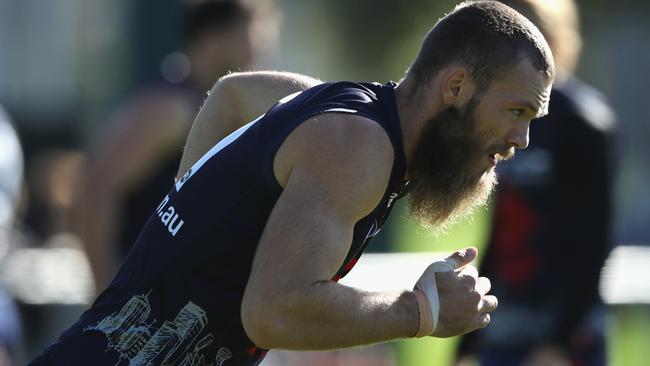 Max Gawn is challenging Todd Goldstein as the No. 1 ruckman in the AFL.