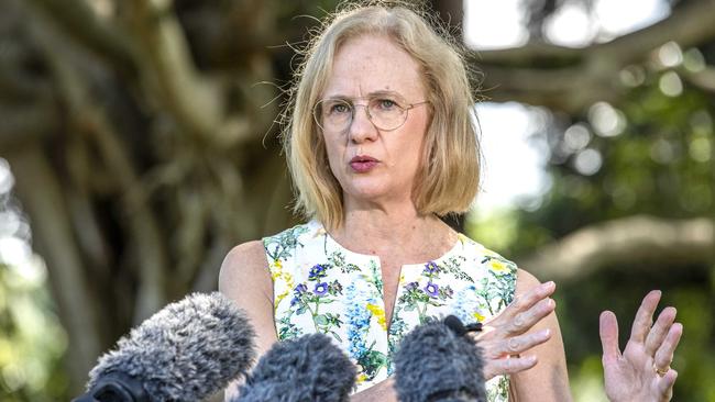 Queensland Chief Health Officer Dr Jeannette Young. Picture: Richard Walker