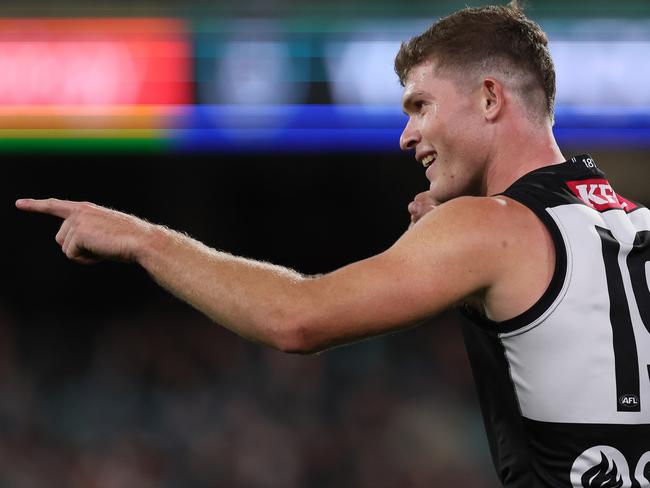 Georgiades played his best game on Thursday since he returned from injury. (Photo by James Elsby/AFL Photos via Getty Images)