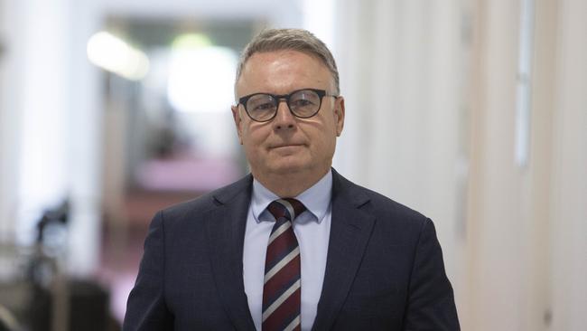 Joel Fitzgibbon in Parliament House in November after resigning from the Labor frontbench. Picture: NCA NewsWire/Gary Ramage