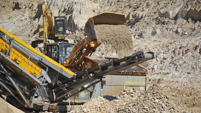 Champions Quarry, Wyrallah Road, Tucki. Photo Cathy Adams / The Northern Star