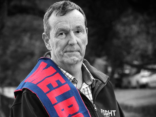 Neale Daniher believes the Demons can win the 2018 premiership. Picture: David Caird