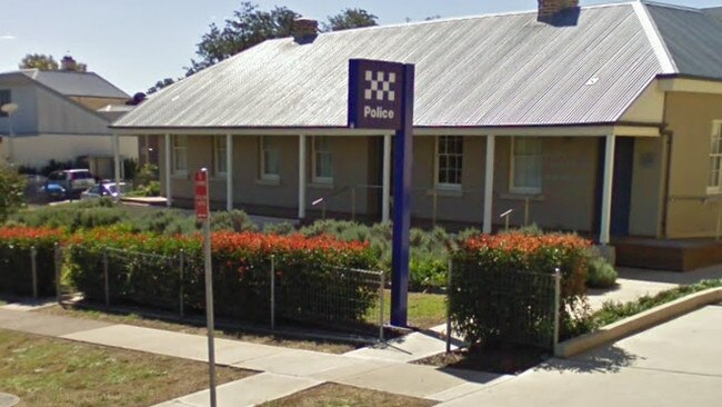 The pair were taken to Muswellbrook Police Station and charged. Google street view.