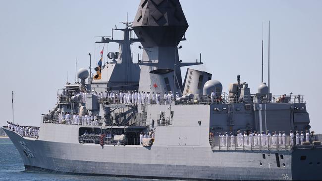 The US Navy has asked Australia to send a warship to the Red Sea, in response to growing attacks on shipping by Iran-backed militia that are threatening vital global sea lanes. Picture: Justin Benson-Cooper / The West Australian