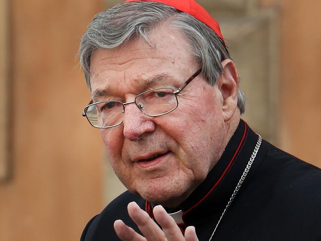 VATICAN CITY, VATICAN - OCTOBER 13:  Australian Cardinal George Pell leaves the Synod Hall at the end of a session of the Synod on the themes of family on October 13, 2014 in Vatican City, Vatican. As discussion at the Extraordinary Synod of Bishops on the Family got underway Monday morning, it was announced that the second phase of this process, next year's Ordinary Synod, will be held October 4-25, 2015, and will have theme: The vocation and mission of the family in the church and the modern world.  (Photo by Franco Origlia/Getty Images)