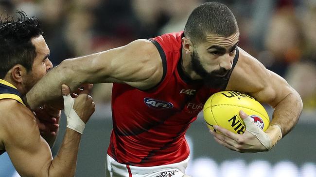 Running machine Adam Saad has a huge role to play for the Bombers. Picture: Sarah Reed