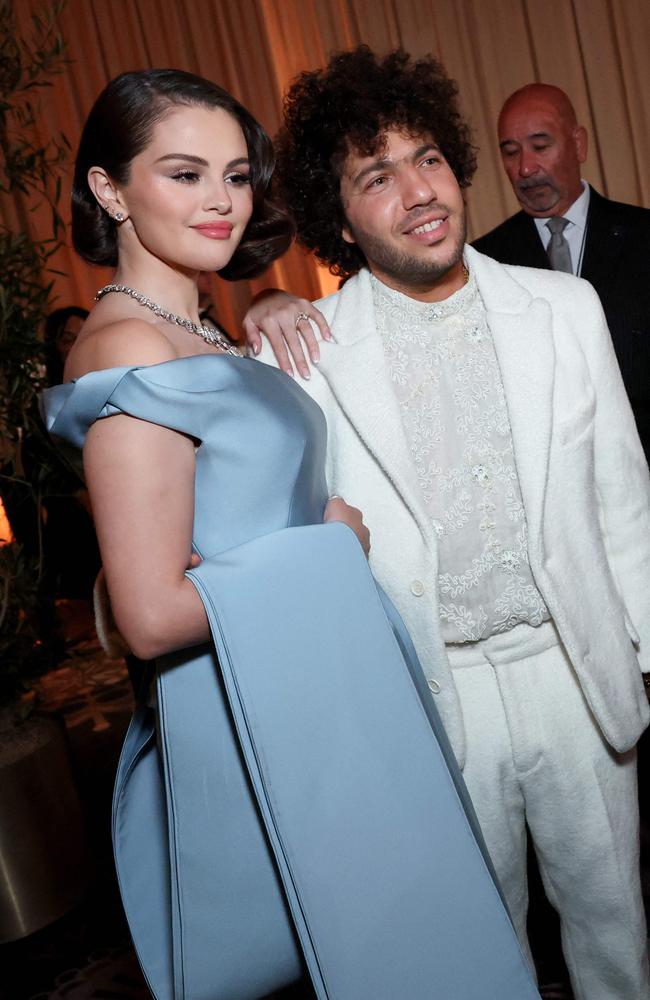 Selena Gomez and Benny Blanco. Picture: Monica Schipper/Getty Images/AFP