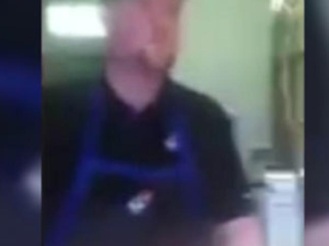 The Domino worker's rant was caught on video.