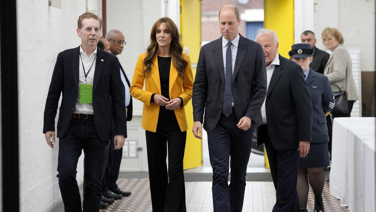 Kate Middleton and Prince William carried out engagements across the UK to mark World Mental Health Day and to highlight the importance of mental well being, particularly in young people. Picture: Kirsty Wigglesworth-WPA Pool/Getty Images