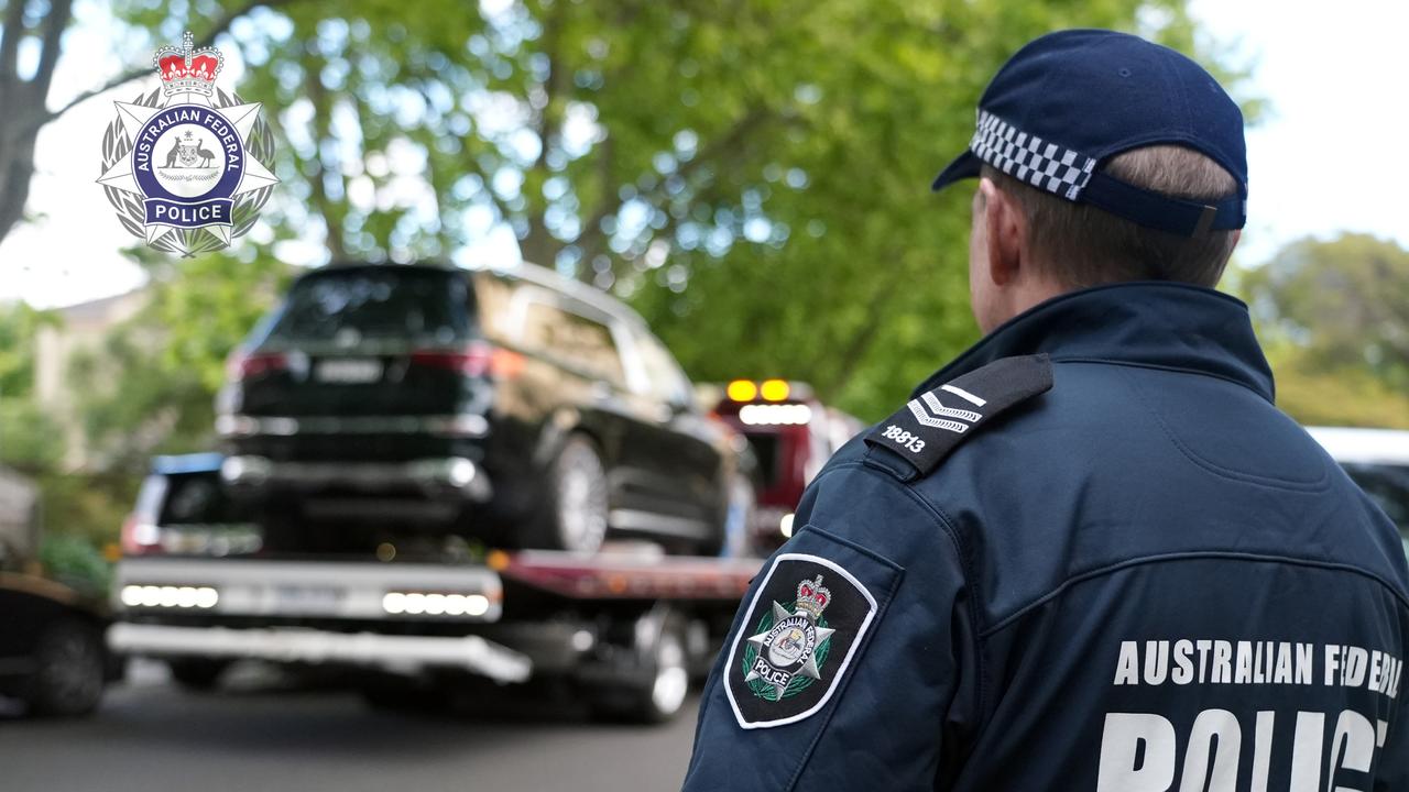 A Mercedes-Maybach GLS seized in Kew, as part of Operation Avarus-Nightwolf.