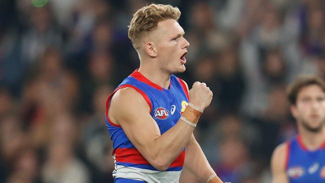 Adam Treloar is fighting to be fit for round 1. Picture: Getty Images